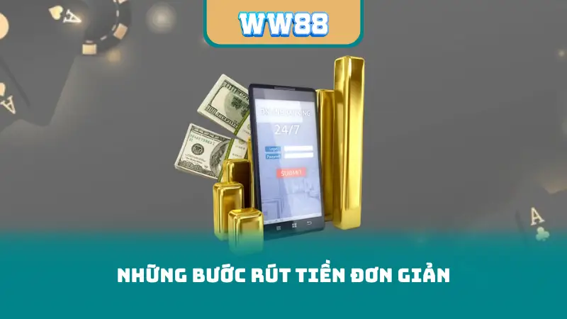 Những bước rút tiền đơn giản
