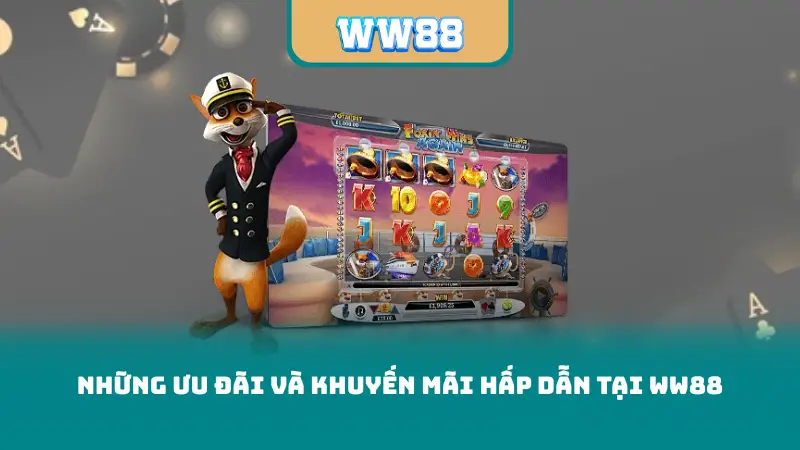 Những ưu đãi và khuyến mãi hấp dẫn tại ww88