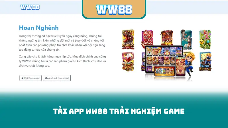 Tải App WW88 trải nghiệm game